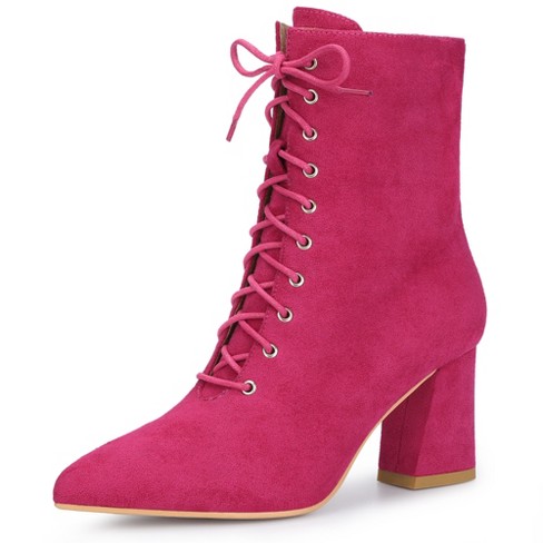 Hot pink boots target store