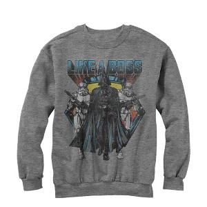 Men's Star Wars Vader Like a Boss Sweatshirt - 1 of 3