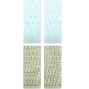 REGALWOVEN Solid Waffle Cotton Bathroom Hand Towels 4 Pack - 1 of 4