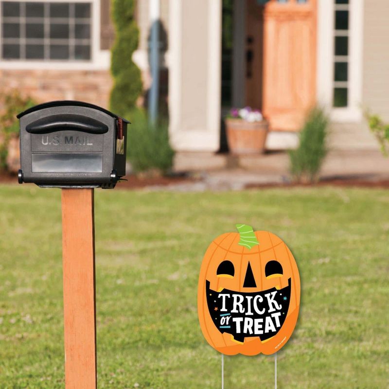 Big Dot of Happiness Jack-O'-Lantern Halloween - Outdoor Lawn Sign - Kids Halloween Party Yard Sign - 1 Piece, 2 of 9