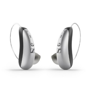 Sennheiser All-Day Clear Bluetooth OTC Hearing Aids - Rechargeable, Self-Fitting, 1 Count - 1 of 3