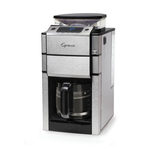 Capresso 10-Cup Programmable Coffeemaker with Stainless-Steel