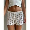 Mocamel Women's Low Rise Shorts Casual Elastic - 4 of 4