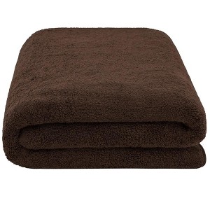 American Soft Linen 100% Cotton Turkish Oversized Bath Towel Sheet, 40x80 inches Extra Large Bath Towel Sheet - 1 of 4
