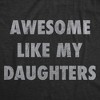 Womens Funny T Shirts Awesome Like My Daugters Sarcastic Mothers Day Graphic Novelty Tee For Ladies - Crazy Dog Women's T Shirt - 2 of 4