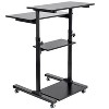 Monoprice Height Adjustable PC Workstation Cart for Sit-Stand - 3 of 4