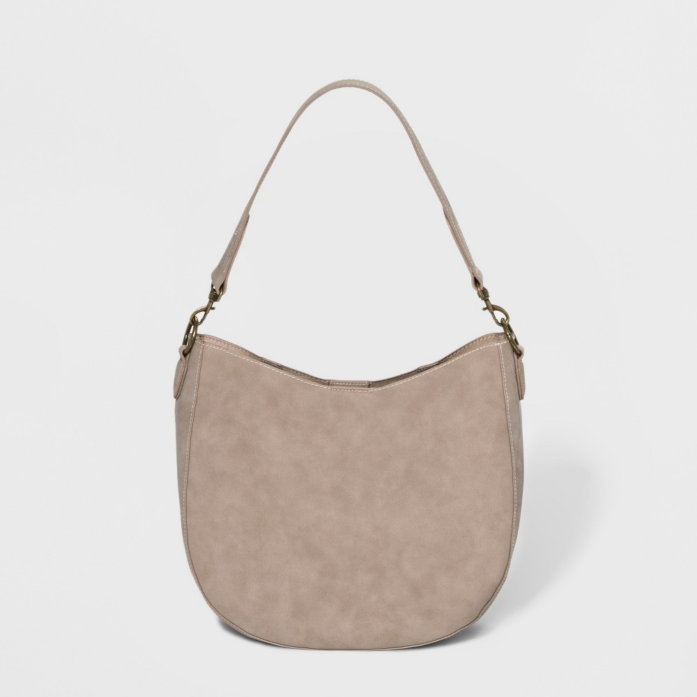 Unlined Hobo Handbag - Universal Thread Taupe, Brown was $34.99 now $22.74 (35.0% off)