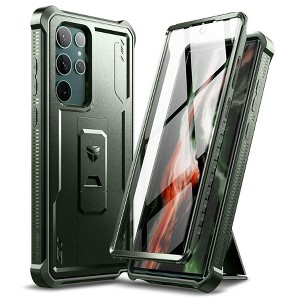 Dexnor for Samsung Galaxy S22 Ultra Case,Protection Shockproof Protective Cover for S22 Ultra 5G,Army - 1 of 1