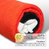 Just Funky Dragon Ball Z Custom Goku Symbol Lightweight Fleece Blanket | 45 x 60 Inches - 2 of 4