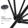 NicBex 9FT 3-Tier Patio Umbrella with Crank & Push Button Tilt,Outdoor Patio Umbrella,Market Umbrella for Backyard,Lawn,Beach,Garden - 2 of 4