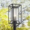 Minka Lavery Modern Outdoor Post Light Fixture Sand Coal 22 3/4" Clear Seeded Glass for Exterior Barn Deck House Porch Yard Patio - image 2 of 4