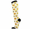 Emoji Face Patterned Knee High Socks from the Sock Panda (Women's Sizes, Adult Medium) - 3 of 3