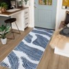 Washable Large Non Slip Living Room Rugs, Modern Abstract Soft Bedroom Carpet, Low Pile Floor Rugs for Dining Room Kitchen - 3 of 4