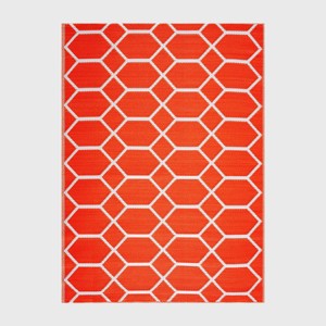 Playa Rug Miami Recycled Plastic Indoor Outdoor Floor Mat - 1 of 4
