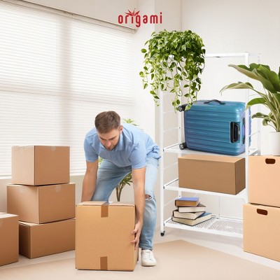 Origami R2 Series Folding Steel Adjustable Shelving Storage Rack, 2 ...