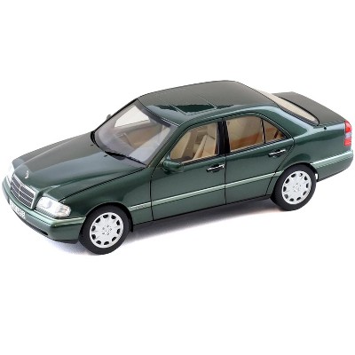 1993 Mercedes-Benz C-Class Malachite Green Metallic 1/18 Diecast Model Car by Norev