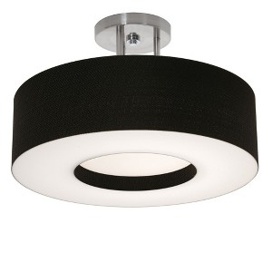 AFX Montclair 2 - Light Semi-Flush Mount in  Satin Nickel - 1 of 2