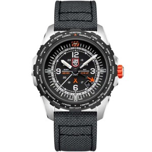 Luminox 3761 Men's Bear Grylls Survival Air GMT Black Strap Watch - 1 of 4