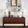 Hudson and Canal 28" Tall Table Lamp with Fabric Shade - 4 of 4
