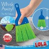 LOLA Whisk Broom, Hand Brush, Durable Bristles, Whisks Away Dirt & Debris, Compact, Hang Hole for Easy Storage, Indoor/Outdoor - 2 of 4