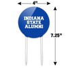 Indiana State University Alumni Acrylic Cake Topper Party Decoration for Wedding Anniversary Birthday Graduation - 2 of 4