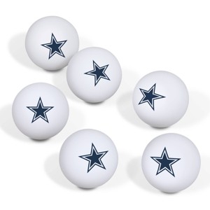 NFL Dallas Cowboys Table Tennis Balls - 36pk - 1 of 3