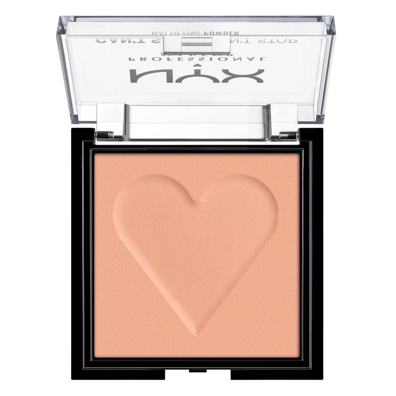 NYX Professional Makeup Can't Stop Won't Stop Mattifying Pressed Powder - 0.21oz, 3 of 11