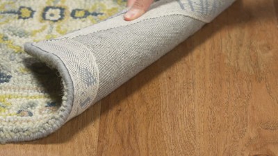 Ivory Round Hand-Tufted Wool Area Rug