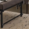Kings Brand Furniture Bella Twin Size Metal Day Bed with Trundle- Sturdy and Multifunctional Metal Bed Platform, Bed Sofa for Guest and Living Room - 4 of 4