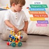 KUB Planet Magnetic Building Set Magnetic Blocks Set 30pc STEM Toy for Kids - 3 of 4