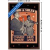 Trends International Charlie Parker and Miles Davis - Together Framed Wall Poster Prints - 3 of 4
