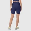 Hanes Moves Women's Bike Shorts with Internal Pocket, 7.25" - 3 of 4