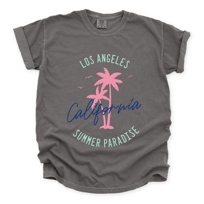 Simply Sage Market LA Paradise Garment Dyed Tee - M - Pepper