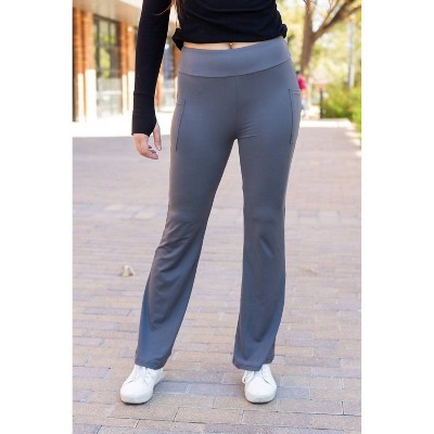Women's Cassie Bootcut Leggings with Pockets - Julia Rose