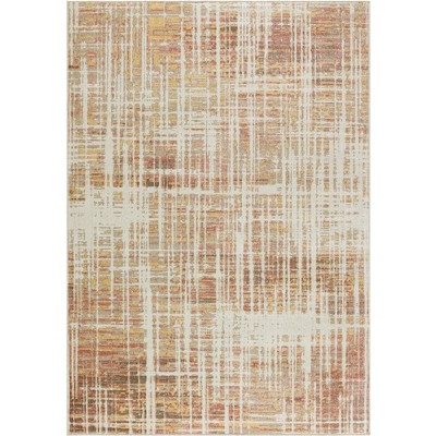 Nourison Washable Decor Modern Distressed Indoor Rug