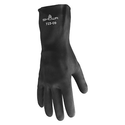 Showa  Chemical Resistant Glove,Sz 7,PR 723S-07