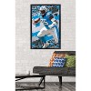 Trends International NFL Carolina Panthers - Derrick Brown 24 Framed Wall Poster Prints - 2 of 4