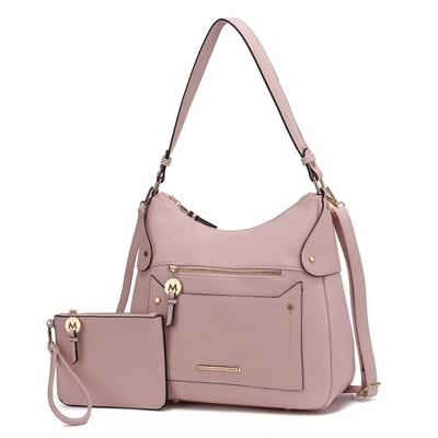 MKF Collection Maeve Women’s Shoulder Bag with Wristlet Pouch by Mia K