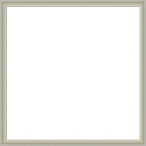 Amanti Art 26"x26" Florence Silver Framed Magnetic Dry Erase Board - 1 of 4