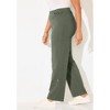 Catherines Women's Plus Size Suprema Studio Roll Tab Pant - 4 of 4