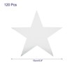 Unique Bargains Decor Material Colorful Cardboard Five Star Cutouts - 2 of 3
