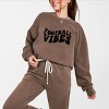 Simply Sage Market Retro Football Vibes Lightweight Garment Dyed Sweatshirt - 2 of 4