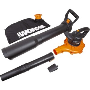 Worx WG518 12 Amp 2-Speed Leaf Blower, Mulcher & Vacuum - 1 of 4