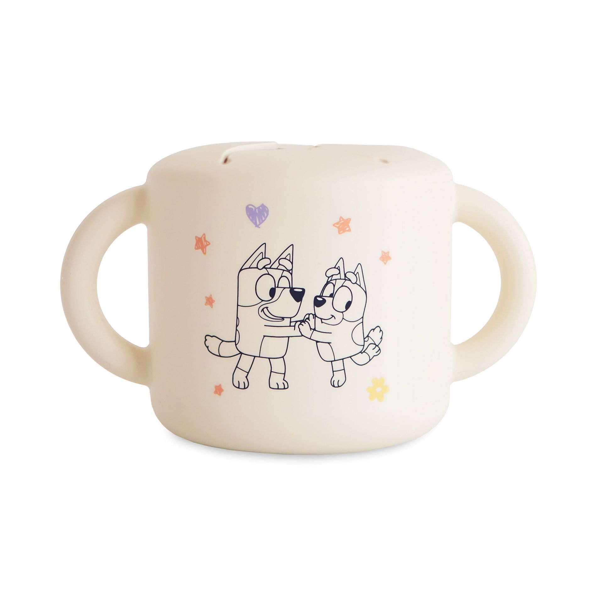 Mushie Bluey x Mushie Snack Cup