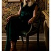 Women's emerald velvet tunic with belt - Jennafer Grace - 2 of 4