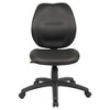 Task Chair Black - Boss Office Products: Molded Foam Seat, Lumbar Support, Adjustable Height, Nylon Base, Swivel Armless Design - 4 of 4