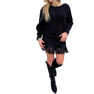 Women's Viviane Lace Slip Skirt - BLAKELEY