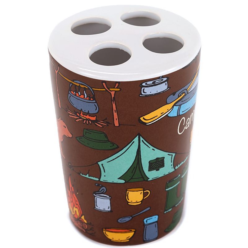 The Lakeside Collection Campsite Bathroom Collection - Toothbrush Holder 1 Pieces, 1 of 9