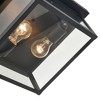Millennium Lighting Evanton 2 - Light Flush Mount in  Powder Coated Black - 2 of 4