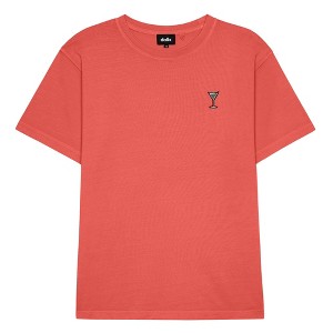 Dalix Mens Martini Midweight Garment Dye Tee - 1 of 4